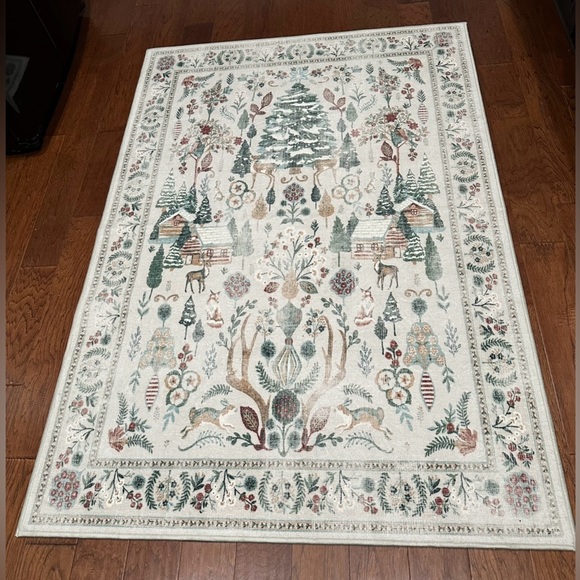 ***SOLD***BRAND NEW Juniper Neutral Multicolor Tufted Rug by Ruggable. - Picture 1 of 4